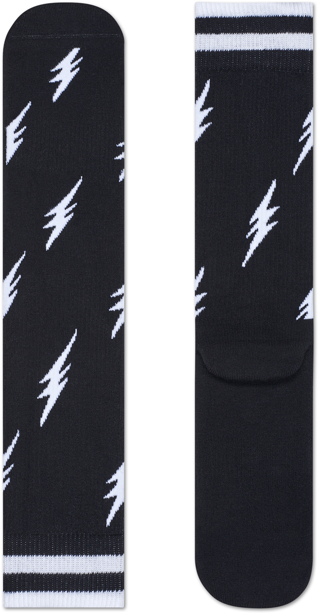 Носки женские Happy socks, цвет: черный, белый. ATFLA27. Размер 25ATFLA27 Носки женские Happy socks, цвет: черный, белый. ATFLA27. Размер 25ATFLA27Носки Happy Socks, изготовленные из высококачественного материала, дополнены принтом. Эластичная резинка плотно облегает ногу, не сдавливая ее. Усиленная пятка и мысок обеспечивают надежность и долговечность.
