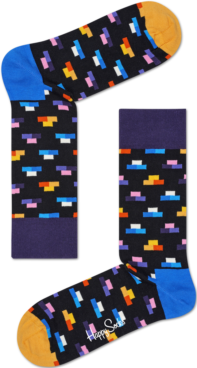 Носки женские Happy socks, цвет: черный, мультиколор. BRI01. Размер 25BRI01 Носки женские Happy socks, цвет: черный, мультиколор. BRI01. Размер 25BRI01Носки Happy Socks, изготовленные из высококачественного материала, дополнены принтом. Эластичная резинка плотно облегает ногу, не сдавливая ее. Усиленная пятка и мысок обеспечивают надежность и долговечность.