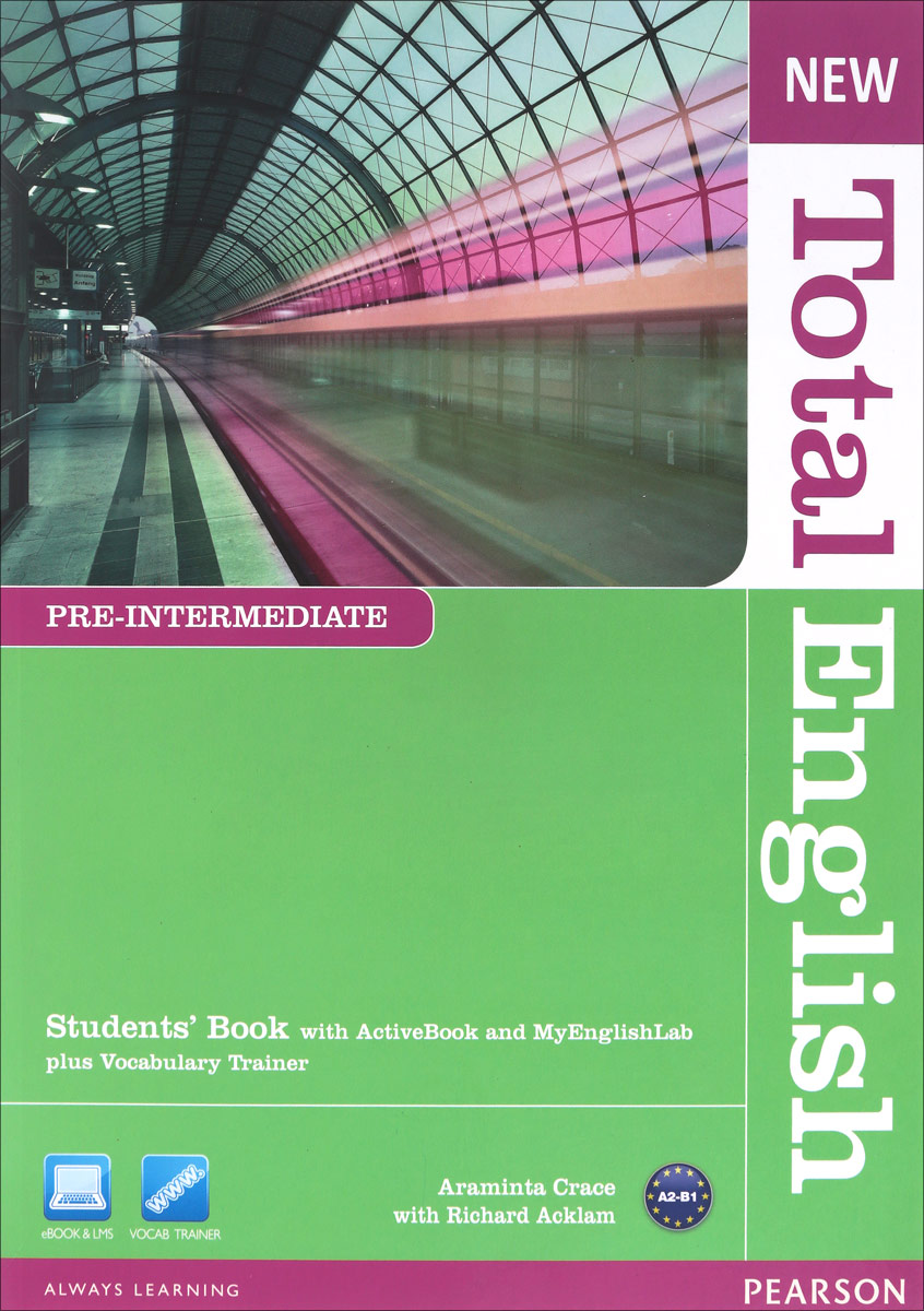 New Total English: Pre-Intermediate: Students' Book with Active Book and Mylab Pack (+ CD)