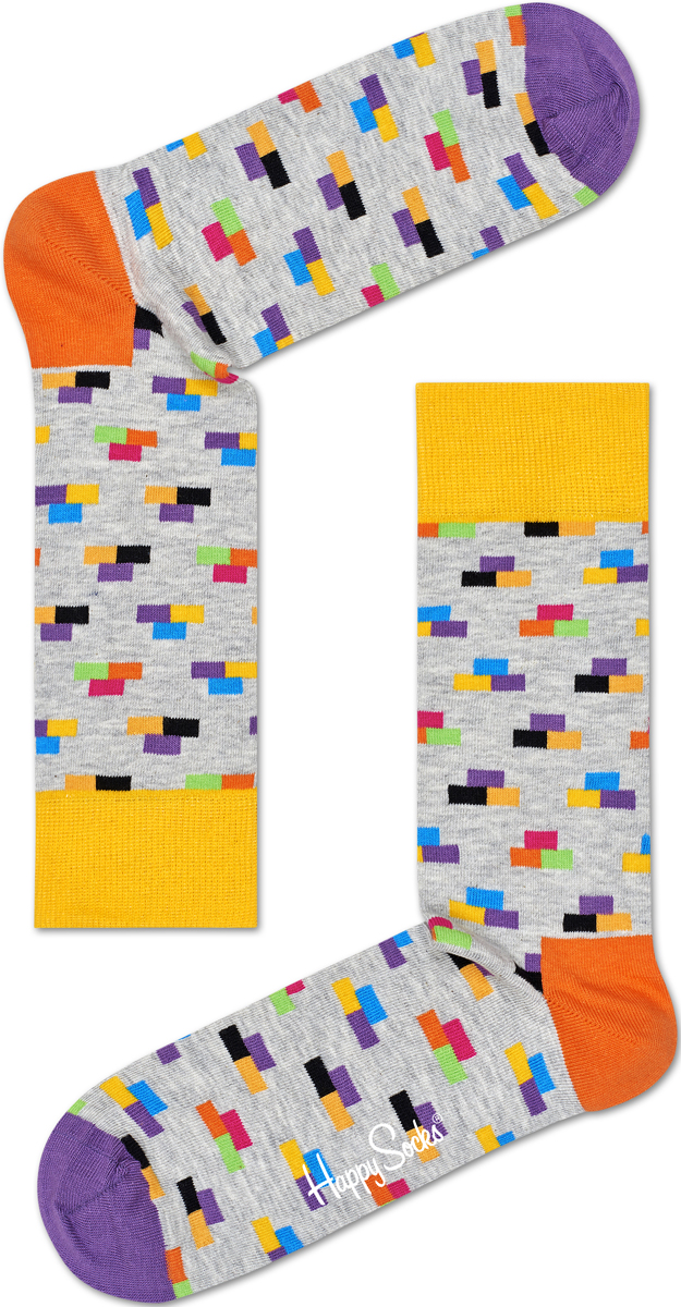 Носки женские Happy socks, цвет: светло-серый, мультиколор. BRI01. Размер 29BRI01 Носки женские Happy socks, цвет: светло-серый, мультиколор. BRI01. Размер 29BRI01Носки Happy Socks, изготовленные из высококачественного материала, дополнены принтом. Эластичная резинка плотно облегает ногу, не сдавливая ее. Усиленная пятка и мысок обеспечивают надежность и долговечность.