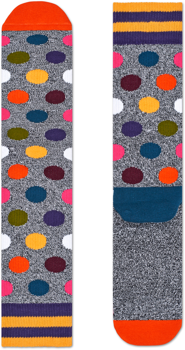Носки женские Happy socks, цвет: серый, мультиколор. ATBDO27. Размер 29ATBDO27 Носки женские Happy socks, цвет: серый, мультиколор. ATBDO27. Размер 29ATBDO27Носки Happy Socks, изготовленные из высококачественного материала, дополнены принтом. Эластичная резинка плотно облегает ногу, не сдавливая ее. Усиленная пятка и мысок обеспечивают надежность и долговечность.
