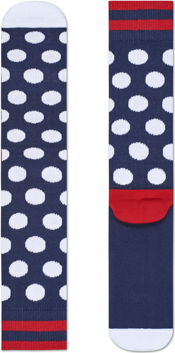 Носки женские Happy socks, цвет: темно-синий, белый. ATBDO27. Размер 29ATBDO27 Носки женские Happy socks, цвет: темно-синий, белый. ATBDO27. Размер 29ATBDO27Носки Happy Socks, изготовленные из высококачественного материала, дополнены принтом. Эластичная резинка плотно облегает ногу, не сдавливая ее. Усиленная пятка и мысок обеспечивают надежность и долговечность.