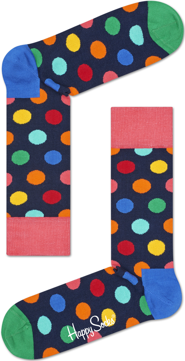 Носки женские Happy socks, цвет: темно-синий, мультиколор. BDO01. Размер 29BDO01 Носки женские Happy socks, цвет: темно-синий, мультиколор. BDO01. Размер 29BDO01Носки Happy Socks, изготовленные из высококачественного материала, дополнены принтом. Эластичная резинка плотно облегает ногу, не сдавливая ее. Усиленная пятка и мысок обеспечивают надежность и долговечность.