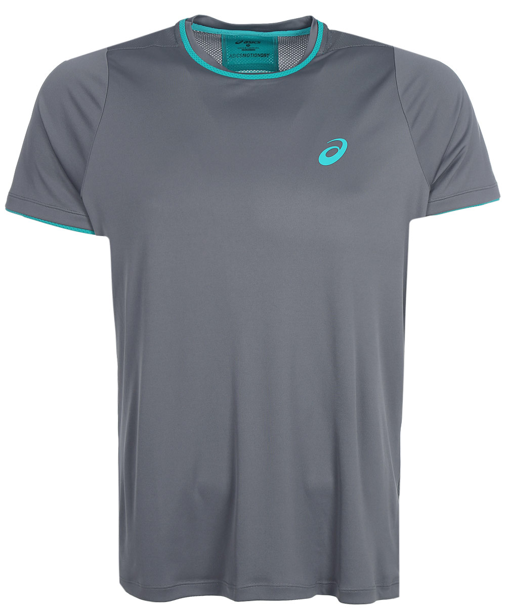 Футболка для тенниса мужская Asics Club Top, цвет: серый. 146473-0720. Размер S (46)146473-0720 Футболка для тенниса мужская Asics Club Top, цвет: серый. 146473-0720. Размер S (46)146473-0720Футболка Asics предназначена специально для бега. Эта легкая беговая футболка обеспечит вам безупречный комфорт и достижение высоких спортивных результатов благодаря мягкой, эластичной ткани, которая отводит влагу и поддерживает тело сухим. Плоские швы не натирают кожу и обеспечивают полный комфорт. Фасон рукавов-реглан элегантен и создает свободу движений. Футболка декорирована логотипом. Максимальный комфорт и уникальный спортивный образ!