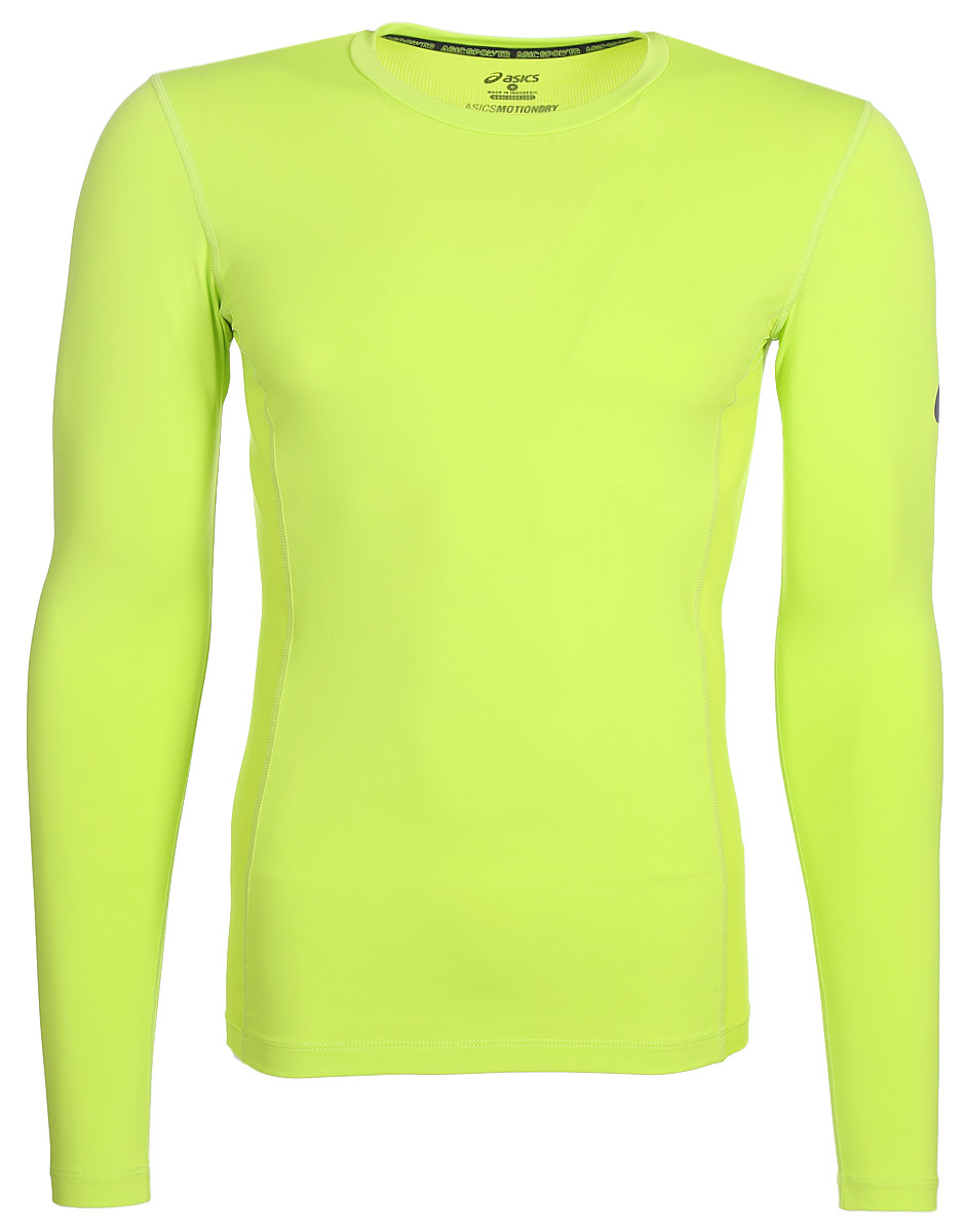 Лонгслив мужской Asics Ls Base Top, цвет: салатовый. 144476-0432. Размер XL (54)144476-0432. Лонгслив мужской Asics Ls Base Top, цвет: салатовый. 144476-0432. Размер XL (54)144476-0432.Лонгслив мужской Asics Ls Base Top выполнен из полиамида и эластана. Модель с круглым вырезом горловины и длинными рукавами.