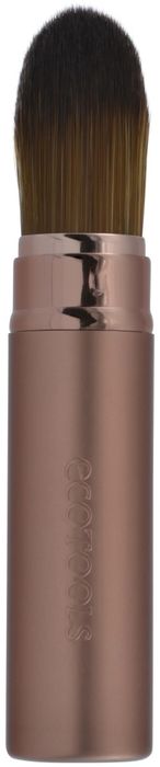 EcoTools Кисть для тональной основы Retractable Foundation Brush1248M EcoTools Кисть для тональной основы Retractable Foundation Brush1248MСкладная кисть, повторяющая форму подушечки пальца, позволит максимально точно нанести тональное средство. Корпус с крышкой защищает кисть от загрязнения во время путешествий. Изготовлена из мягкого ворса, перерабатываемого алюминия и бамбуковой ручки.