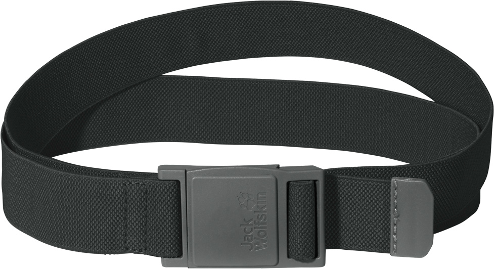 Ремень Jack Wolfskin Stretch Belt, цвет: серый. 8001761-6033. Размер универсальный
