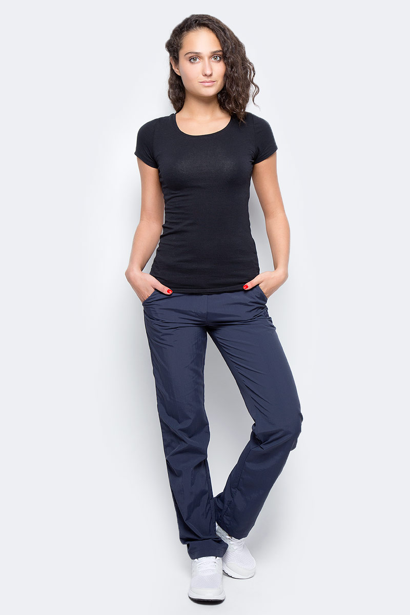 Брюки женские Jack Wolfskin Kalahari Pants W, цвет: темно-синий. 1503311-1010. Размер 34 (42)1503311-1010 Брюки женские Jack Wolfskin Kalahari Pants W, цвет: темно-синий. 1503311-1010. Размер 34 (42)1503311-1010Брюки женские Kalahari Pants W выполнены из ткани SUPPLEX (100% полиамид). Брюки имеют множество преимуществ, особенно практичных в путешествии по жарким регионам: они легкие, защищают от ультрафиолетового излучения (UPF 40+) и упаковываются очень компактно. К тому же материал очень быстро сохнет. Модель застегивается на ширинку с молнией и пуговицу в поясе. Пояс дополнен шлевками для ремня. Брюки имеют два втачных кармана спереди и два кармана сзади. Kalahari Pants W - сочетание нужных качеств для путешествий, летних походов и будней.