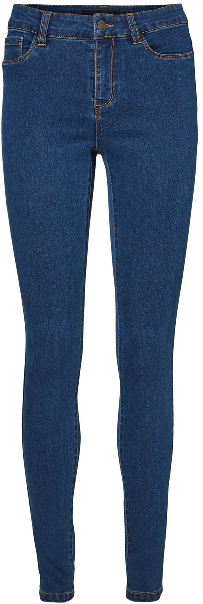 Джинсы женские Vero Moda, цвет: темно-синий. 10183044_Dark Blue Denim. Размер 29-30 (44/46-30)10183044_Dark Blue Denim Джинсы женские Vero Moda, цвет: темно-синий. 10183044_Dark Blue Denim. Размер 29-30 (44/46-30)10183044_Dark Blue DenimСтильные женские джинсы Vero Moda - это джинсы высочайшего качества, которые прекрасно сидят. Джинсы застегиваются на пуговицу в поясе и ширинку на застежке-молнии, имеются шлевки для ремня. Джинсы имеют классический пятикарманный крой: спереди модель оформлена двумя втачными карманами и одним маленьким накладным кармашком, а сзади - двумя накладными карманами. Эти модные и в тоже время комфортные джинсы послужат отличным дополнением к вашему гардеробу.