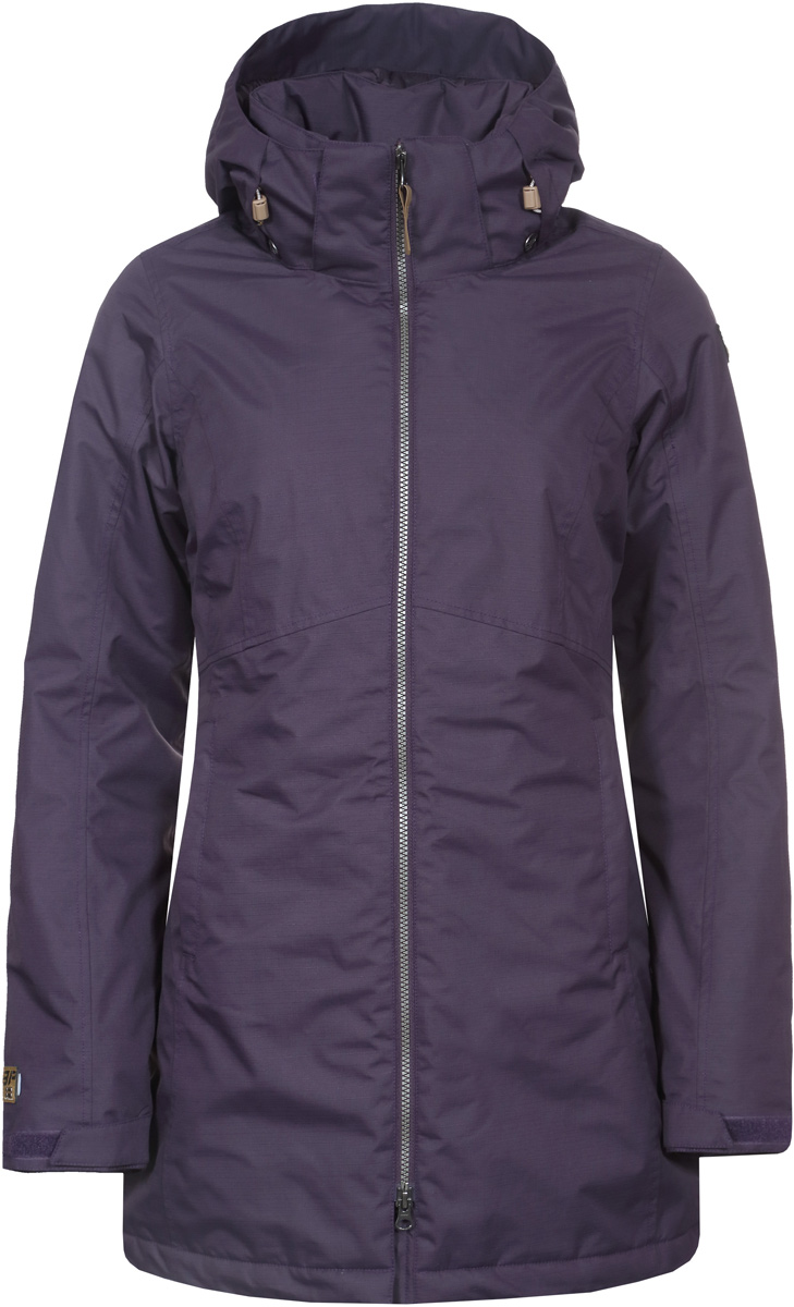 Куртка женская Icepeak, цвет: фиолетовый. 853037519IV_790. Размер 34 (40)853037519IV_790 Куртка женская Icepeak, цвет: фиолетовый. 853037519IV_790. Размер 34 (40)853037519IV_790Куртка женская Icepeak выполнена из полиэстера. Модель с длинными рукавами и капюшоном застегивается на застежку-молнию.