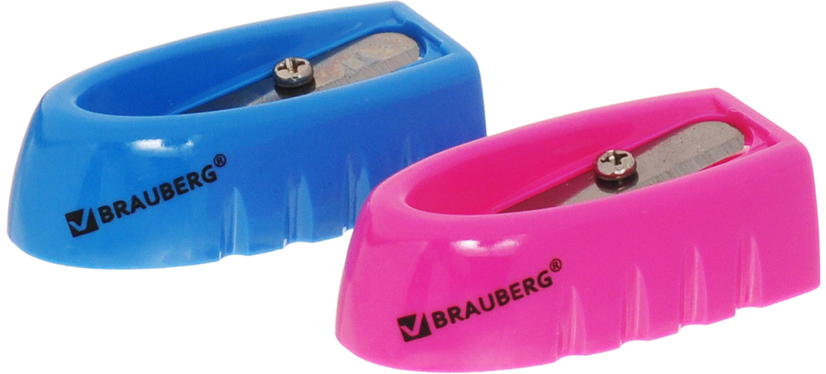 Brauberg Точилка ErgoColor цвет синий розовый 2 шт222503_синий, розовый Brauberg Точилка ErgoColor цвет синий розовый 2 шт222503_синий, розовыйКачественное стальное лезвие обеспечивает легкое равномерное затачивание карандашей. Точилка предназначена для затачивания деревянных и пластиковых карандашей.