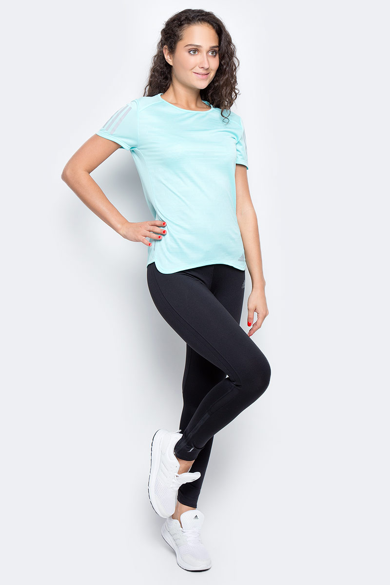 Тайтсы для бега женские Adidas Rs Clima Warm Tgt, цвет: черный. BR0831. Размер M (46/48)BR0831 Тайтсы для бега женские Adidas Rs Clima Warm Tgt, цвет: черный. BR0831. Размер M (46/48)BR0831Женские тайтсы для бега Adidas изготовлены из полиэстера с добавлением эластана. Модель дополнена широкой эластичной резинкой на талии. Комфортные плоские швы исключают риск натирания даже во время интенсивных занятий спортом. Модель дополнена светоотражающими полосками.