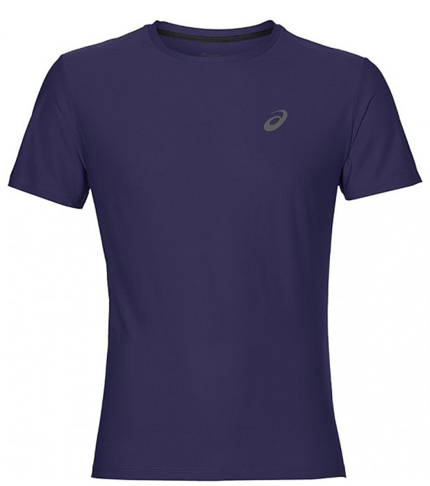 Футболка для бега мужская Asics Graphic SS Top, цвет: синий. 134085-8010. Размер XXL (56)134085-8010 Футболка для бега мужская Asics Graphic SS Top, цвет: синий. 134085-8010. Размер XXL (56)134085-8010Футболка Asics Graphic SS Top предназначена специально для бега. Эта легкая беговая футболка обеспечит вам безупречный комфорт и достижение высоких спортивных результатов благодаря мягкой, эластичной ткани, которая отводит влагу и поддерживает тело сухим. Плоские швы не натирают кожу и обеспечивают полный комфорт. Фасон рукавов-реглан элегантен и создает свободу движений. Футболка декорирована логотипом. Максимальный комфорт и уникальный спортивный образ!