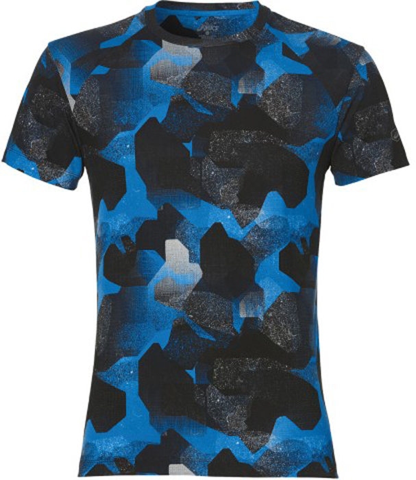 Футболка для бега мужская Asics Fuzex Printed SS Tee, цвет: синий, черный. 141240-1175. Размер L (50/52)141240-1175 Футболка для бега мужская Asics Fuzex Printed SS Tee, цвет: синий, черный. 141240-1175. Размер L (50/52)141240-1175Футболка Asics Fuzex Printed SS Tee предназначена специально для бега тренировок. Эта футболка обеспечит вам безупречный комфорт и достижение высоких спортивных результатов благодаря мягкой, эластичной ткани, которая отводит влагу и поддерживает тело сухим. Плоские швы не натирают кожу и обеспечивают полный комфорт. Фасон рукавов-реглан элегантен и создает свободу движений. Футболка декорирована логотипом. Максимальный комфорт и уникальный спортивный образ!