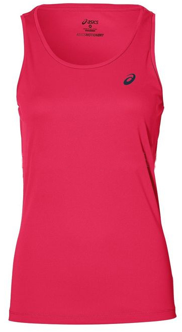 Майка для бега женская Asics, цвет: розовый. 134103-0640. Размер L (48/50)134103-0640 Майка для бега женская Asics, цвет: розовый. 134103-0640. Размер L (48/50)134103-0640Стильная женская майка для бега Asics, выполненная из 100% полиэстера, обладает высокой теплопроводностью, воздухопроницаемостью и отводит влагу от тела, оставляя кожу сухой. Она великолепно подойдет для интенсивных спортивных занятий и бега.Майка на широких бретельках с круглым вырезом горловины превосходно дополнит ваш спортивный гардероб. Модель оформлена логотипом производителя спереди, спинка дополнена светоотражающим принтом.В такой майке вы всегда будете чувствовать себя уверенно и уютно и непременно достигнете новых спортивных высот.