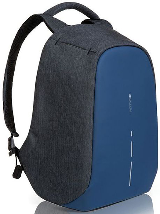 Рюкзак для ноутбука XD design Bobby Compact, до 14, цвет: темно-серый, темно-синий, 11 лP705.535 Рюкзак для ноутбука XD design Bobby Compact, до 14, цвет: темно-серый, темно-синий, 11 лP705.535Рюкзак для ноутбука до 14 XD design Bobby Compact - это второе поколение противоугонного рюкзака меньшего размера. Несмотря на то, что габариты изделия стали меньше, благодаря продуманному расположению и устройству отделений влезет все, что может пригодиться в течение дня.Преимущества: • Полная защита от карманников: не открыть, не порезать.• Вшитый USB-порт для зарядки гаджетов.• Светоотражающие полосы.• Супер-легкий: на 25% легче аналогов.• Отделение для ноутбука до 14.• Отделение для планшета.• Чехол-кошелек для мелких аксессуаров.• Крепления для бутылки воды и камеры.