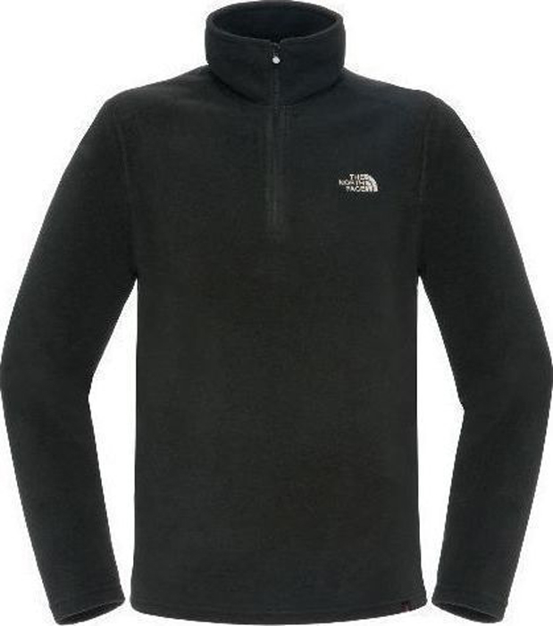 Толстовка мужская The North Face M Glacier Del 1/4 Zp, цвет: черный. T92UARJK3. Размер M (46/48)T92UARJK3 Толстовка мужская The North Face M Glacier Del 1/4 Zp, цвет: черный. T92UARJK3. Размер M (46/48)T92UARJK3Толстовка поможет сохранить тепло и свободу движения на более высоких участках пути во время экспедиций как в ясную, так и в пасмурную погоду. Флис Polartec Classic отличается легким весом и обеспечивает исключительное тепло, в то же время сохраняя свободу движения и комфорт в течение продолжительного времени. Застежка-молния на воротнике обеспечивает дополнительный воздухообмен в период высокой активности. Толстовку можно носить как самостоятельно, так и в качестве слоя утеплителя.