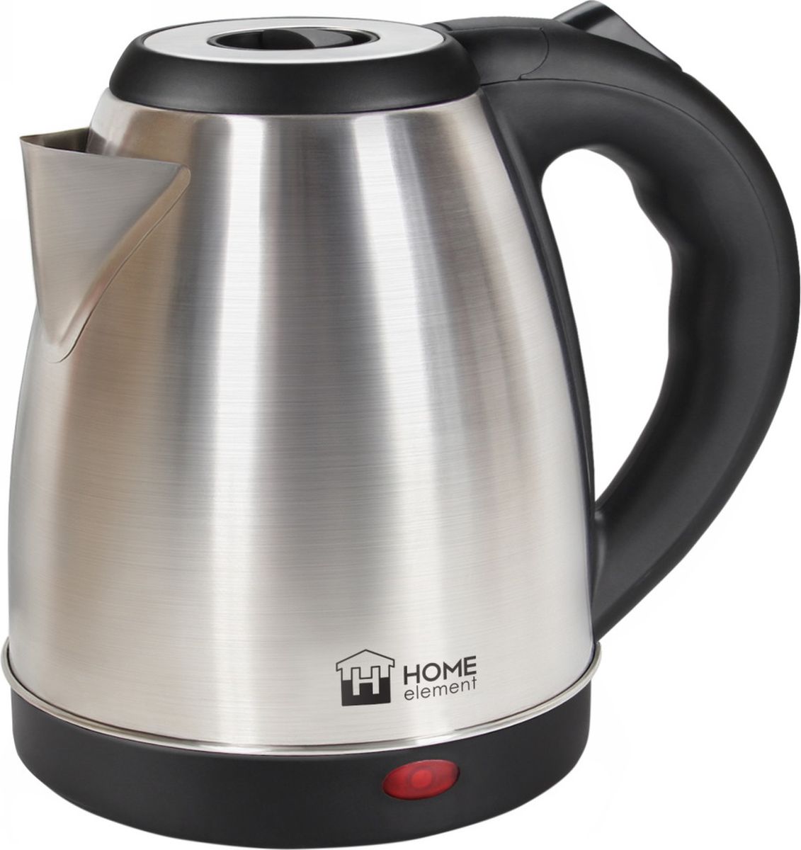 Home Element HE-KT176, Black Steel чайник электрическийHE-KT176 Home Element HE-KT176, Black Steel чайник электрическийHE-KT176Home Element HE-KT176 - отличный чайник на 1,7 литра для большой семьи, мощностью 1800 Вт. Вскипятит воду быстро. Автоматика отключит чайник, если в нем нет воды или она вскипела! Для удобства пользования чайник снабжен индикатором работы и кнопкой открытия крышки. Закрытый нагревательный элемент избавит от коррозии и накипи.