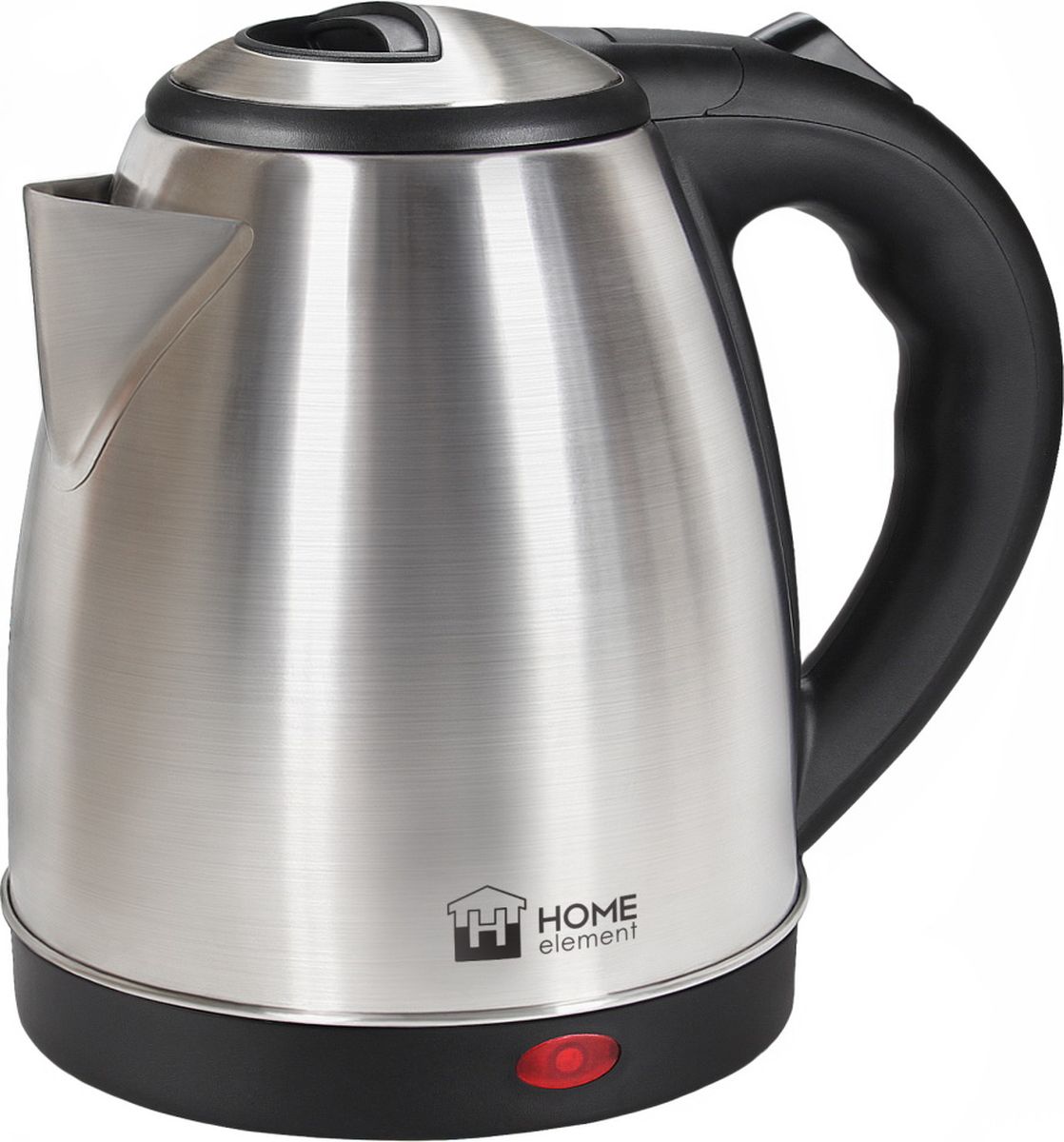 Home Element HE-KT177, Black Steel чайник электрическийHE-KT177 Home Element HE-KT177, Black Steel чайник электрическийHE-KT1771800W 1,7л сталь автоотключение при закипании/отсутствии воды световой индикатор работы