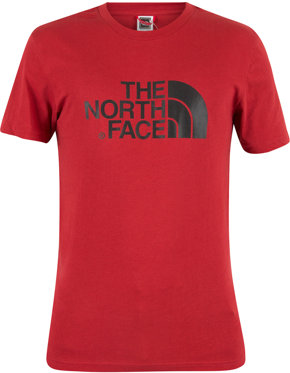 Футболка мужская The North Face M S/S Easy Tee, цвет: красный. T92TX3619. Размер M (46/48)T92TX3619 Футболка мужская The North Face M S/S Easy Tee, цвет: красный. T92TX3619. Размер M (46/48)T92TX3619Футболка мужская The North Face выполнена из натурального хлопка. Модель имеет стандартный крой, короткий рукав и круглый вырез горловины. Футболка оформлена логотипом бренда.