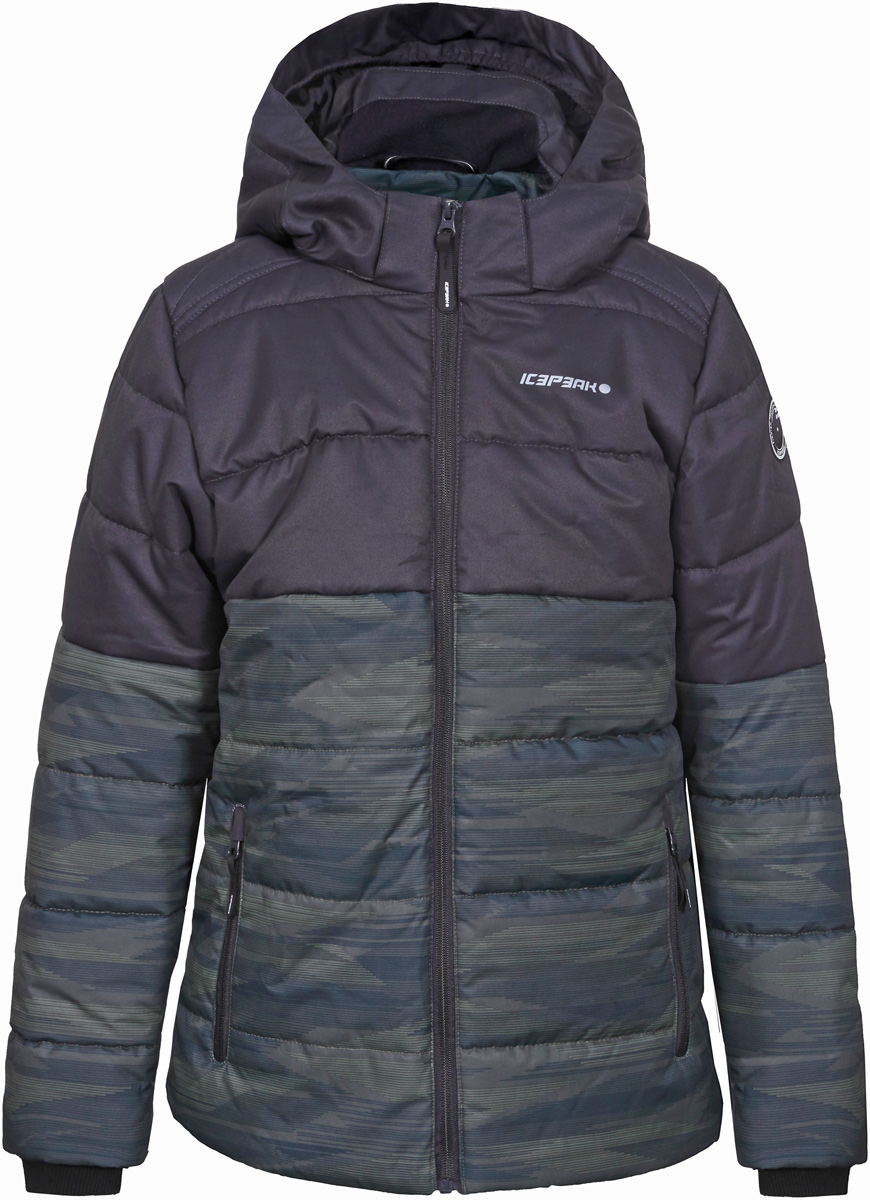 Куртка для мальчика Icepeak, цвет: оливковый. 850013672IV_585. Размер 128850013672IV_585 Куртка для мальчика Icepeak, цвет: оливковый. 850013672IV_585. Размер 128850013672IV_585Куртка для мальчика Icepeak выполнена из полиэстера. Модель с длинными рукавами и капюшоном застегивается на застежку-молнию.