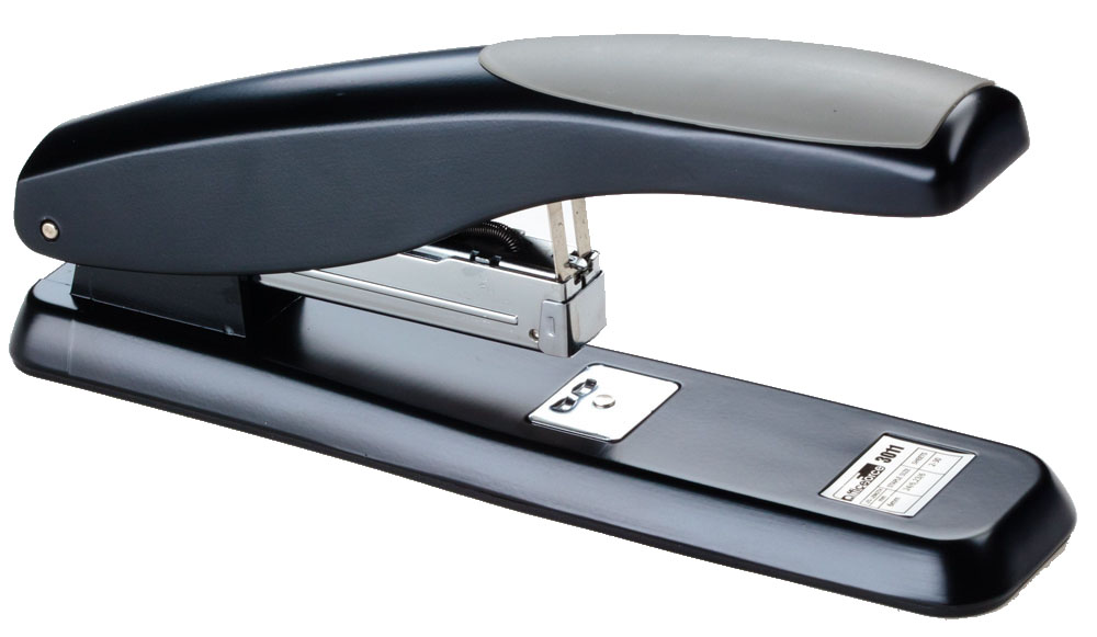 Office Force Stationery Степлер Heavy Duty цвет черный №24/6 23/6 23/830110 Office Force Stationery Степлер Heavy Duty цвет черный №24/6 23/6 23/830110Особо мощный степлер Office Force Heavy Duty с системой экономии усилия.Глубина закладывания бумаги: до 68 мм.Толщина пробивания: до 50 листов бумаги плотностью 80 г/м.Тип и размер применяемых скоб: 24/6, 23/6, 23/8.Вместимость контейнера: до 50 скоб.Режим сшивания листов: закрытый. Материал: пластик, металл.Размер: 237 мм х 57 мм х 109 мм.