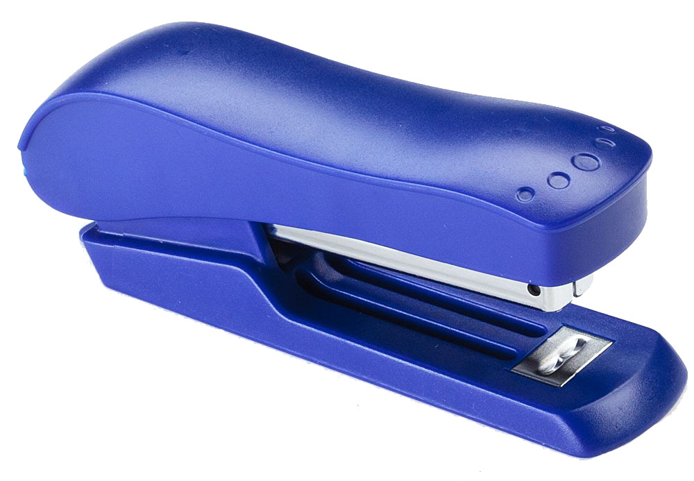 Office Force Stationery Степлер Wave 3017 цвет синий №1030171 Office Force Stationery Степлер Wave 3017 цвет синий №1030171Степлер Office Force Stationery с эргономичным корпусом и системой экономии усилия. Глубина закладывания бумаги: до 40 мм.Толщина пробивания: до 10 листов бумаги плотностью 80 г/м.Тип и размер применяемых скоб: №10.Вместимость контейнера: до 50 скоб.Режим сшивания листов: закрытый.Материал: пластик, металл.Размер: 101 мм х 41 мм х 28 мм.Наличие антистеплера.