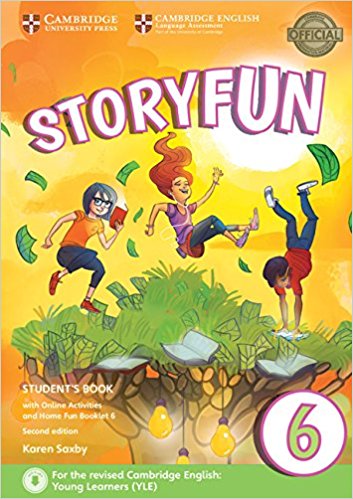 Storyfun 6: Student's Book with Online Activities with Home Fun booklet night club blue led rg laser stage lighting home party 200mw professional projector illumination dj light disco with ir remote