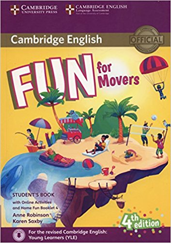 Cambridge English: Fun for Movers: Student's Book with Online Activities, with Home Fun Booklet night club blue led rg laser stage lighting home party 200mw professional projector illumination dj light disco with ir remote