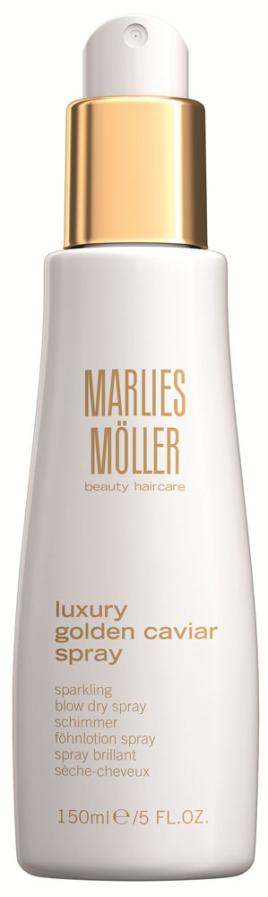 Marlies Moller Luxury Golden Caviar Сухой спрей для придания объема, 150 мл21345MM Marlies Moller Luxury Golden Caviar Сухой спрей для придания объема, 150 мл21345MMРоскошный спрей с ценным экстрактом черной икры и частичкам золота окутывает волосы как защитная вуаль, дарит им элегантный объем и блеск. Облегчает укладку, фиксируя результат.