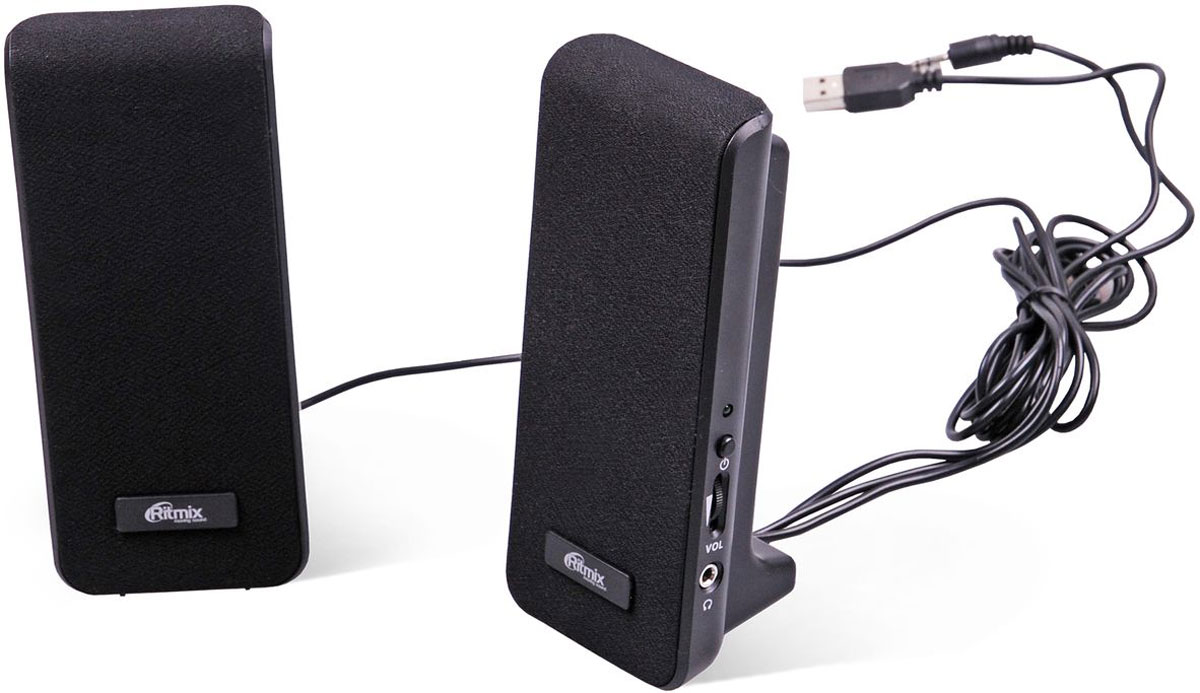 Ritmix SP-2070, Black акустическая система15119008 Ritmix SP-2070, Black акустическая система15119008Ritmix SP-2070 - это мультимедийная акустическая стереосистема 2.0 с разъёмом для подключения наушников. Идеальна для использования с персональными компьютерами, ноутбуками, CD, MP3, TV и другими совместимыми аудио устройствами. Имеет регулятор громкости для удобного управления.
