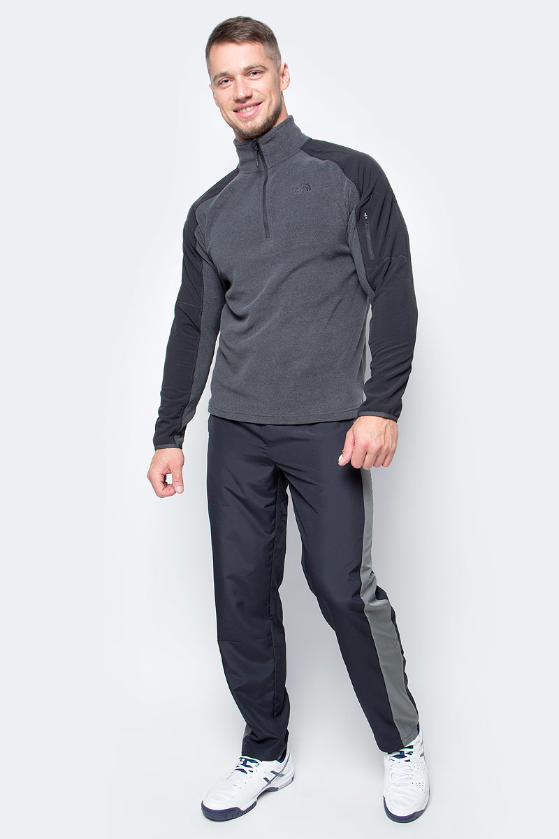 Толстовка мужская The North Face M Glacier Del 1/4 Zp, цвет: серый. T92UAPDYZ. Размер S (44/46)T92UAPDYZ Толстовка мужская The North Face M Glacier Del 1/4 Zp, цвет: серый. T92UAPDYZ. Размер S (44/46)T92UAPDYZПрактичная мужская толстовка The North Face выполнена из 100% полиэстера. Модель с длинными рукавами и воротником-стойкой застегивается на застежку-молнию. Модель оформлена логотипом бренда.