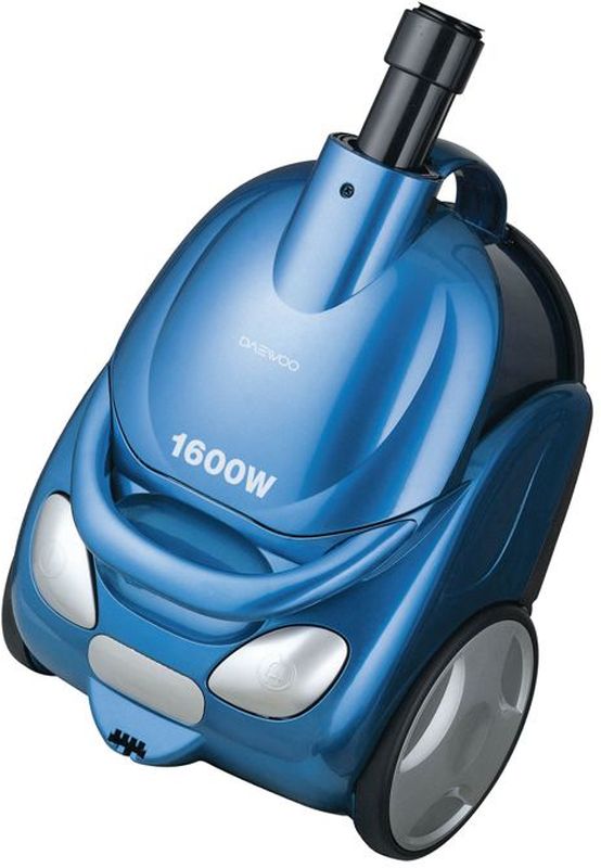 Daewoo RCC-154SA, Blue пылесосRCC-154SA Daewoo RCC-154SA, Blue пылесосRCC-154SAПылесос циклонного типа Daewoo RCC-154SA с потребляемой мощностью 1600 Вт и мощностью всасывания 210 Вт поможет справиться с пылью и обеспечит чистоту вашего дома. На корпусе расположена кнопка включения и кнопка для автоматического сматывания шнура питания. Контейнер для сбора пыли выполнен из прозрачного пластика, что позволяет следить за его заполненностью. Для удобной переноски предусмотрена ручка.