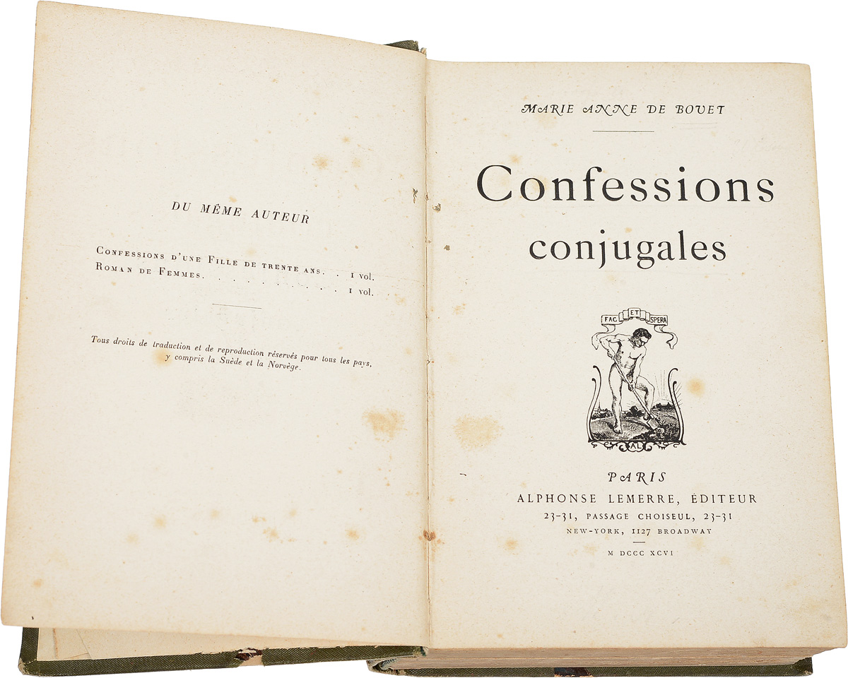 Confessions conjugales