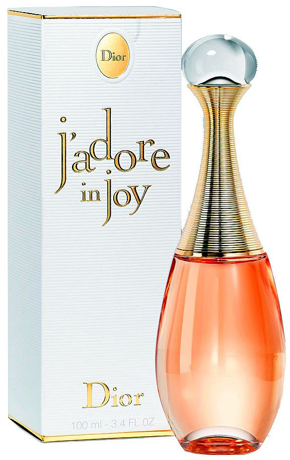 Christian Dior Jadore In Joy туалетная вода, 100 мл983224 Christian Dior Jadore In Joy туалетная вода, 100 мл983224Новый потрясающий аромат для женщин J`Adore In Joy от всемирно-известного французского бренда Christian Dior. Выпущенный в 2017 году и разработанный известным парфюмером Франсуа Демаши, парфюм представляет собой удивительно современный дерзкий цветочно – фруктовый солоноватый аккорд с ароматом радости. Верхние ноты парфюма с тонким ненавязчивым запахом соляного цветка, прообразом которого послужила деликатесная соль из Гренады, кристаллы которой напоминает сказочный цветок, обладающий еще и уникальным вкусом и фиалковым запахом, перенесет вас в страстную атмосферу юга Европы. В сердце композиции роскошные ароматы иланг-иланга и жасмина самбака составляют чувственный цветочный коктейль, который вскружит голову и подарит непередаваемое ощущение счастья. Завораживающий аромат чарующей туберозы и нероли, столь свежий и прекрасный, создают эффект взрыва свежести и роскоши. Завершает композицию парфюма сладкий аккорд сочного бархатистого персика, благоухающий, как летний знойный сад. Классический флакон Christian Dior J`Adore In Joy приобрел еще больше изящества линий, усиливая впечатление французского королевского шика.