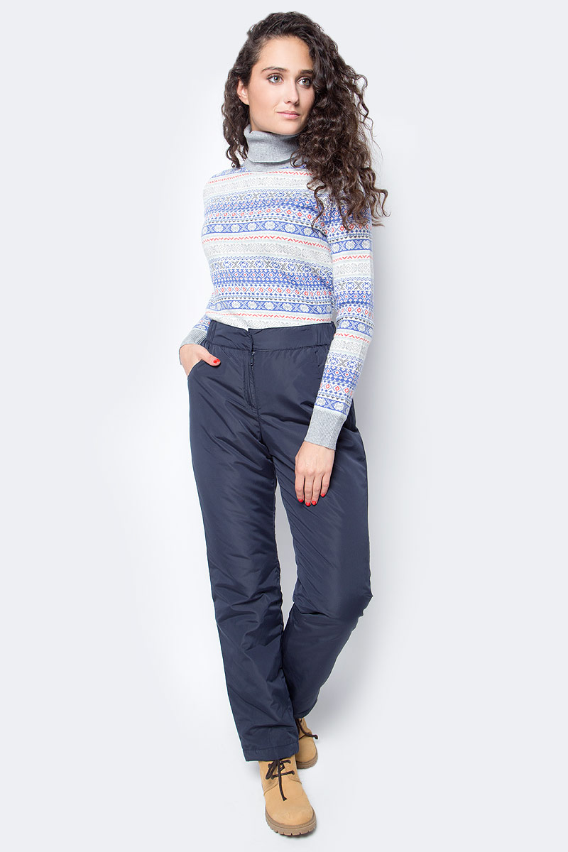 Брюки утепленные женские Baon, цвет: синий. B297524_Dark Navy. Размер XL (50)B297524_Dark Navy Брюки утепленные женские Baon, цвет: синий. B297524_Dark Navy. Размер XL (50)B297524_Dark NavyУтепленные брюки от Baon - отличный выбор для тех, кто много времени проводит на свежем воздухе и не привык отказываться от этого удовольствия в холодное время года. Брюки, утепленные синтепоном, защитят вас от мороза и ветра. Изделие застегивается на молнию и потайной крючок. Боковые части брюк дополнены эластичными вставками-резинками, за счет которых они хорошо садятся по фигуре. Модель имеет два кармана.
