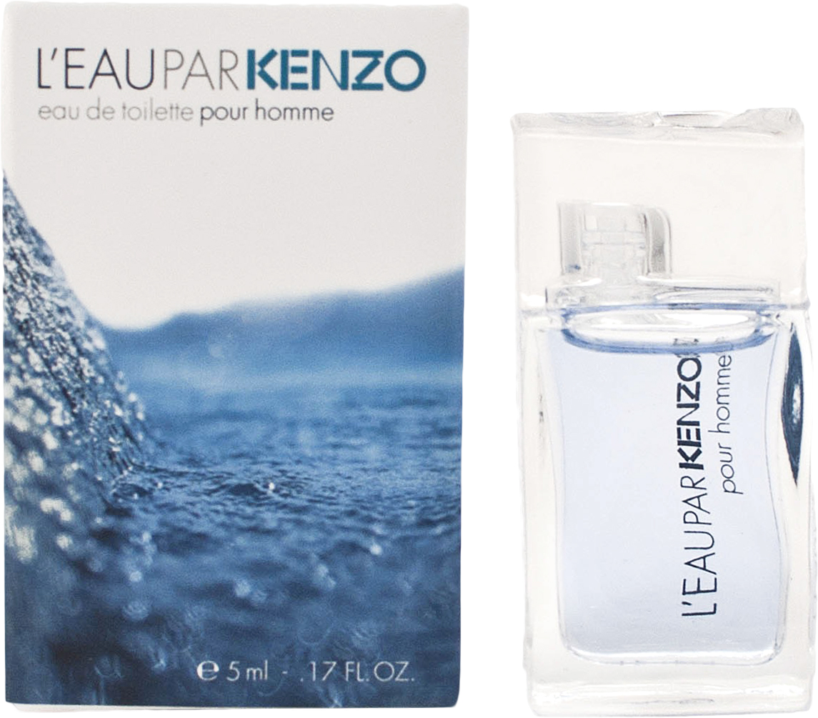Kenzo Leau Par man туалетная вода, 5 мл20619 Kenzo Leau Par man туалетная вода, 5 мл20619Знакомый и уже полюбившийся аромат Kenzo L`eau par pour Homme, выпущен в новом обличье. Kenzo Parfums был найден компромисс: неизменная традиционная композиция представлена в новом интригующем дизайне упаковки, пробуждающем ощущение свежести и новизны. Кристально чистые, небесного цвета капли воды образуют волну, заполненную легкими пузырьками, наполняющими воздух свежестью, бодростью и энергией, как и сам аромат. Основные ноты: мускус, лимон, лотос, зелень, перец, мята, юзу, лотос.