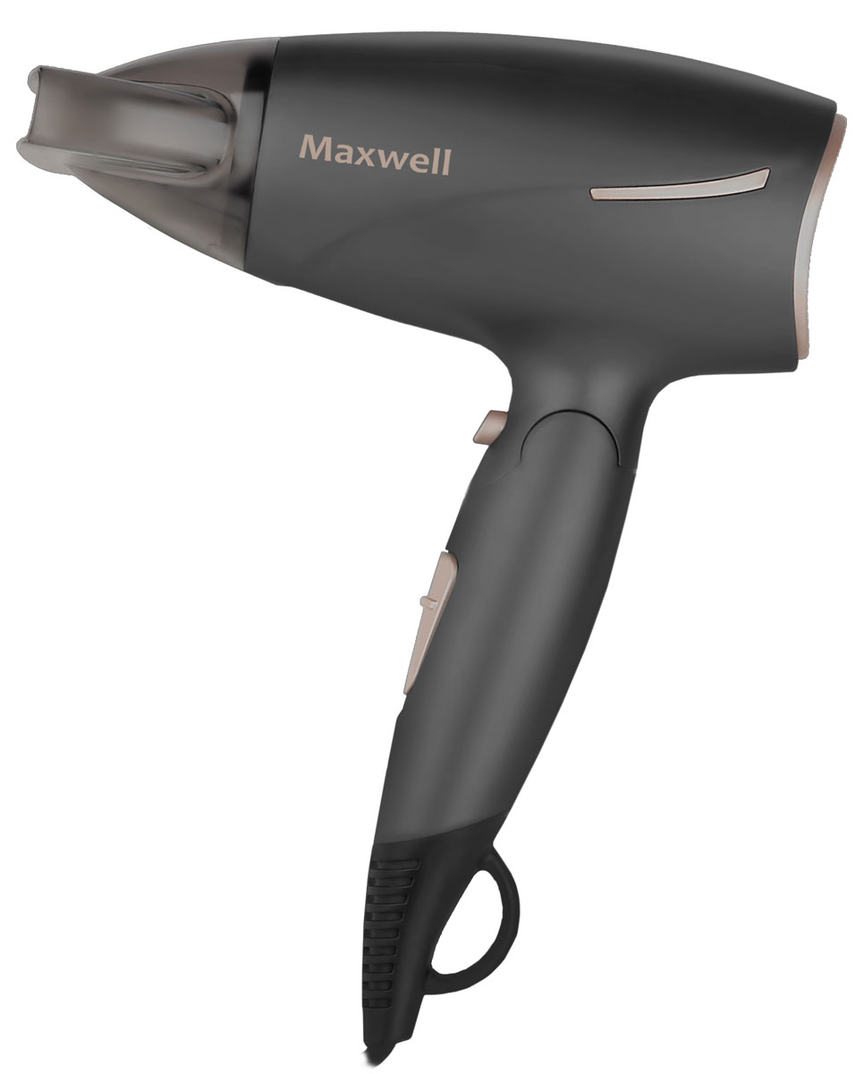 Maxwell MW-2027(GY) фенMW-2027(GY) Maxwell MW-2027(GY) фенMW-2027(GY)Фен Maxwell MW-2027(GY) поможет быстро высушить и красиво уложить волосы любой длины. Данная модель практична и удобна в использовании, оснащена складной ручкой для удобного хранения и петлей для подвешивания. Фен работает в двух режимах интенсивности подачи воздуха и 2температурных режимах. Имеет функцию холодного обдува.