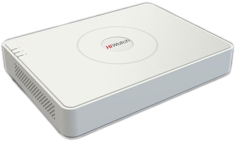 Hiwatch DS-N116 сетевой видеорегистратор1600000781047 Hiwatch DS-N116 сетевой видеорегистратор1600000781047Сетевой видеорегистратор Hiwatch DS-N116 предназначен для создания новых небольших систем видеонаблюдения и/или расширения существующих комплексов CCTV в рамках проектов с ограниченным бюджетом. NVR позволяет подключить до 16 сетевых видеокамер с разрешением записи и отображения до 2 Мпикс (суммарный битрейт до 25 Мбит/с).Видеорегистратор обладает небольшим размером и приятным дизайном. Благодаря этому его можно устанавливать не только в производственных, складских и торговых помещениях. Он удачно впишется в учебных или офисных зданиях, и даже дома или на даче.Hiwatch DS-N116 оборудован разъемом VGA для подключения монитора, а также портом HDMI для обеспечения наилучшего качества отображения. Имеется возможность установки одного жесткого диска. В числе других интерфейсов: разъём питания 12В, 2xUSB 2.0, сетевой разъем RJ-45, аудиовход/аудиовыход.Потребляемая мощность: 10 ВтВходящая пропускная способность: 100 Мб/сИсходящая пропускная способность: 40 Мб/с