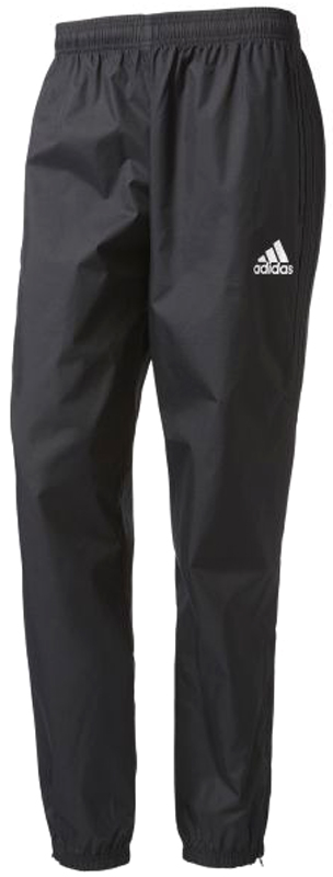Брюки спортивные мужские Adidas Tiro17 RN PNT, цвет: черный. AY2896. Размер S (44/46)AY2896 Брюки спортивные мужские Adidas Tiro17 RN PNT, цвет: черный. AY2896. Размер S (44/46)AY2896Мужские спортивные брюки Adidas Tiro17 RN PNT выполнены из 100% полиэстера. Модель прямого кроя с эластичным поясом. По бокам предусмотрены втачные карманы. Низ брючин дополнен молниями.