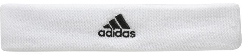 Повязка на голову Adidas Ten Headban, цвет: белый. S97911. Размер 58/60S97911 Повязка на голову Adidas Ten Headban, цвет: белый. S97911. Размер 58/60S97911Трикотажная повязка для бега Adidas обеспечит максимальный комфорт благодаря материалу,конструкции и толщине. Вышитый логотип Adidas по центру дополняет образ.