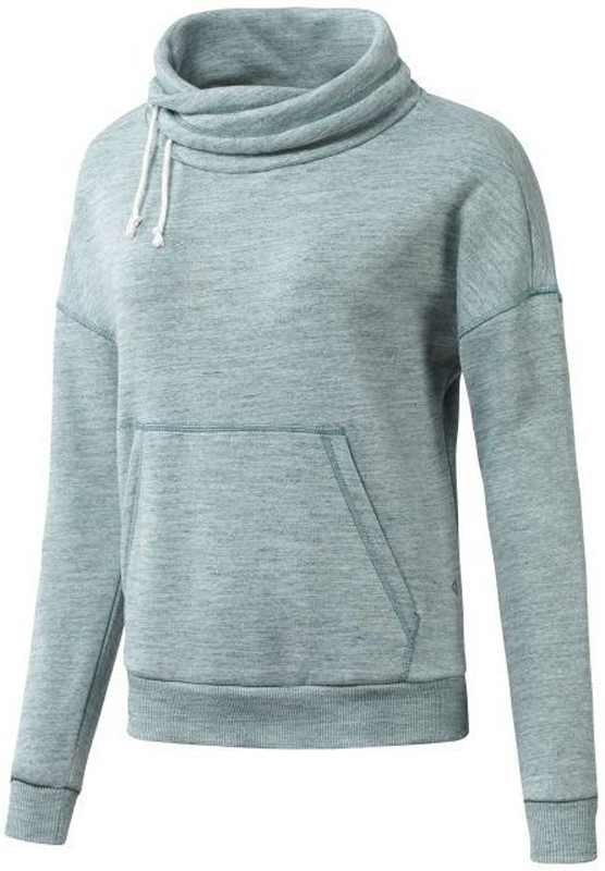 Худи женское Reebok El Marble Bb Cowl, цвет: серый. BR5273. Размер XS (40)BR5273 Худи женское Reebok El Marble Bb Cowl, цвет: серый. BR5273. Размер XS (40)BR5273Худи женское Reebok изготовлено из натурального хлопка с добавлением полиэстера. Оригинальный воротник затягивается на прочный шнурок. Спереди худи дополнено карманом кенгуру. Низ изделия и рукава дополнены эластичными манжетами.