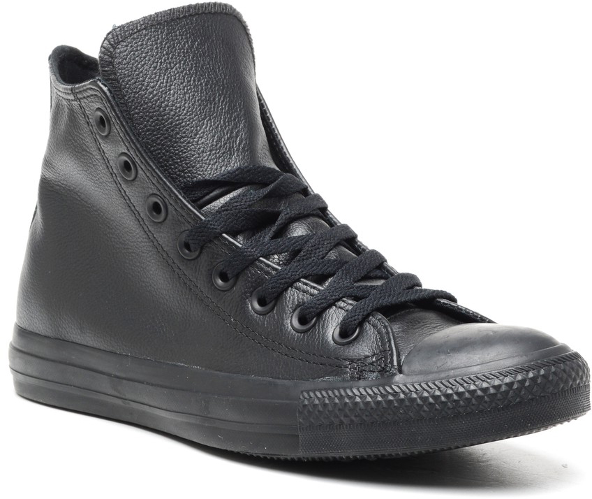 Кеды Converse Chuck Taylor All Star Leather, цвет: черный. 135251. Размер 4,5 (37)
