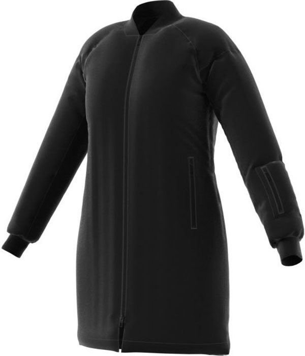 Пуховик-бомбер женский Adidas W Nuvic, цвет: черный. BQ6816. Размер XS (40/42)BQ6816 Пуховик-бомбер женский Adidas W Nuvic, цвет: черный. BQ6816. Размер XS (40/42)BQ6816Пуховик от adidas NUVIC BOMBER выполнен из плотного быстросохнущего полиэстера с утеплителем из натурального утиного пуха и пера. Модель прямого кроя застегивается на молнию и имеет боковые карманы с медиа каналом. Рукава дополнены трикотажными манжетами и небольшим кармашком.