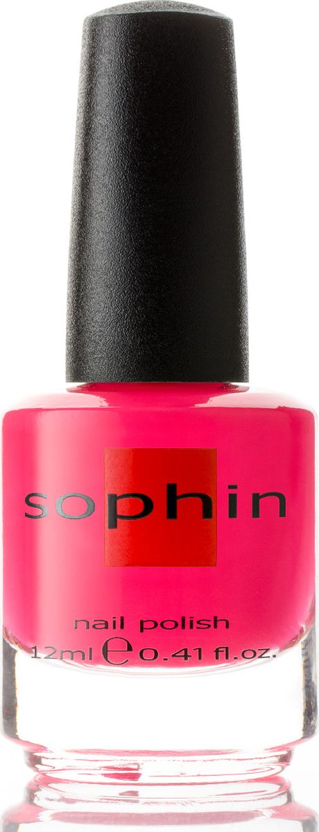 Sophin Лак для ногтей Neon тон 0233, 12 мл0233 Sophin Лак для ногтей Neon тон 0233, 12 мл0233Яркий розовый неоновый лак полупрозрачной желейной текстуры. Идеален при нанесениии в два-три слоя. Отличный глянцевый финиш. BIG5FREE.