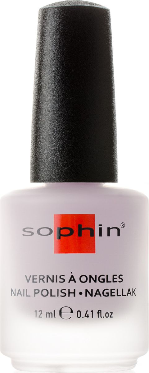 Sophin Лак для ногтей Matte Allure тон 0354, 12 мл0354 Sophin Лак для ногтей Matte Allure тон 0354, 12 мл0354Разбеленный лиловый лак. Идеален при нанесениии в три тонких слоя. Нежный матовый финиш. BIG5FREE.