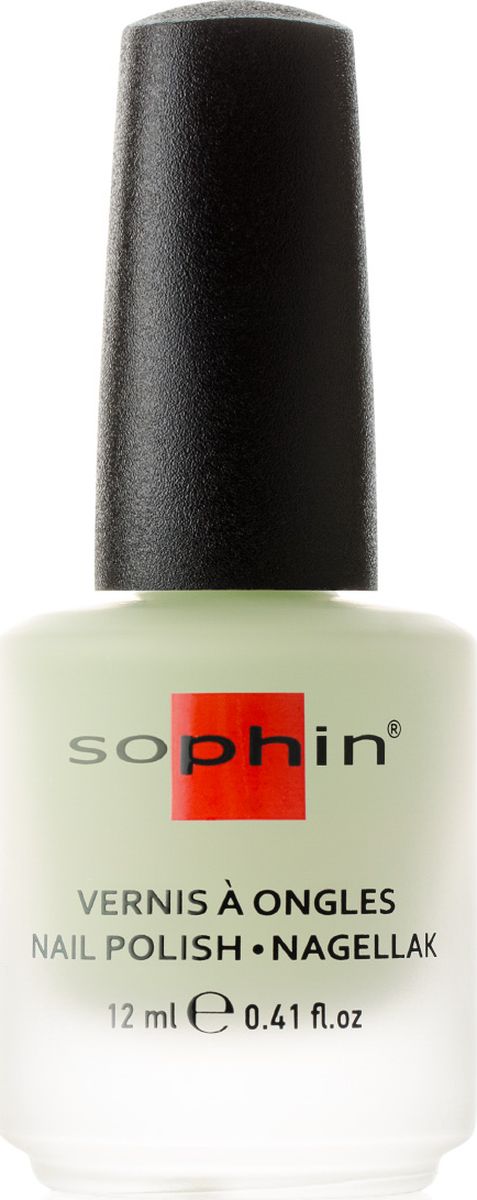 Sophin Лак для ногтей Matte Allure тон 0355, 12 мл0355 Sophin Лак для ногтей Matte Allure тон 0355, 12 мл0355Разбеленный светло-зеленый лак. Идеален при нанесениии в три тонких слоя. Нежный матовый финиш. BIG5FREE.