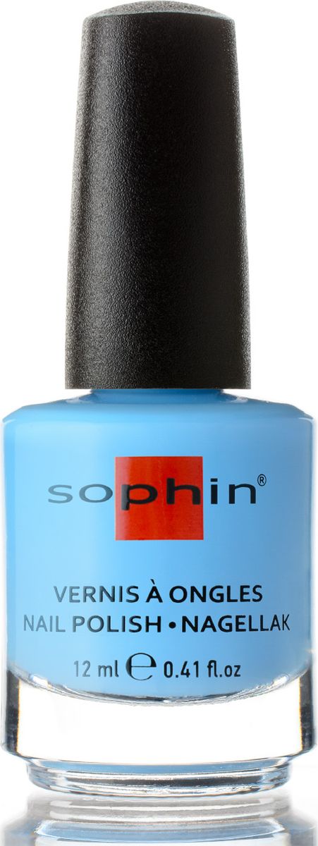 Sophin Лак для ногтей Blue Lagoon Riviera тон 0361, 12 мл0361 Sophin Лак для ногтей Blue Lagoon Riviera тон 0361, 12 мл0361Голубой лак кремовой текстуры с васильковым подтоном. Идеален при нанесениии в два слоя. Глянцевый финиш. BIG5FREE.