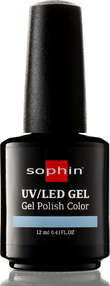 Sophin Цветной UV/LED гель-лак Alpine Blue тон 0713, 12 мл0713 Sophin Цветной UV/LED гель-лак Alpine Blue тон 0713, 12 мл0713Пастельно-голубой кремовый гель-лак с плотной текстурой. Для плотного покрытия достаточно двух слоев. Обеспечивает цветное покрытие, которое идеально наносится и быстро полимеризуется в любых видах ламп. Уникальная формула гель-лака позволяет легко создать безупречный маникюр и педикюр, который обладает эффектным глянцевым блеском, ярким цветом, потрясающей стойкостью без сколов и царапин в течение 2-3 недель. Прекрасно самовыравнивается, не имеет резкого запаха.