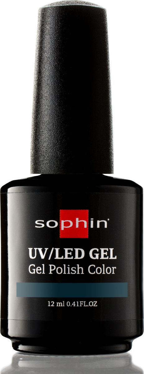 Sophin Цветной UV/LED гель-лак Dark Emerald тон 0736, 12 мл